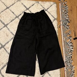 Ozma Petra Linen Pants Black Small